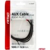 AUX kabelis Mini Jack–Jack 3,5 mm 100cm AMIO-03269