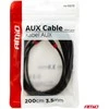 AUX kabelis Mini Jack–Jack 3,5 mm 200 cm AMIO-03270