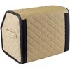 Bagažinės daiktadėžė EVAtech ECO S 30x30x35 cm - smėlio / juodi kraštai / smėlio siūlės / juodas vidus