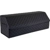 Bagažinės daiktadėžė EVAtech ECO XL 30x30x80 cm - juoda / juodi kraštai / juodos siūlės / juodas vidus