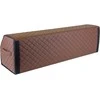 Bagažinės daiktadėžė EVAtech ECO XXL 30x30x100 cm - ruda / juodi kraštai / rudos siūlės / juodas vidus