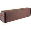 Bagažinės daiktadėžė EVAtech ECO XXL 30x30x100 cm - ruda / juodi kraštai / rudos siūlės / raudonas vidus