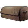 Bagažinės daiktadėžė EVAtech PRO L 32x75x30 cm - ruda / juodi kraštai