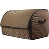 Bagažinės daiktadėžė EVAtech PRO M 32x50x30 cm - ruda / juodi kraštai