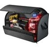 Bagažinės daiktadėžė EVAtech PRO M 32x50x30 cm - pilka / juodi kraštai