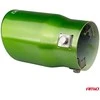 Duslintuvo antgalis 43-62 mm, nerūdijančio plieno, žalias, AMiO-04071