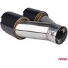Duslintuvo antgalis 32-52 mm, nerūdijančio plieno, carbon, dvigubas, kairysis, AMiO‑04069