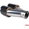Duslintuvo antgalis 32-52 mm, nerūdijančio plieno, carbon, dvigubas, dešinysis, AMiO‑04070