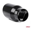 Duslintuvo antgalis 43-62 mm, nerūdijančio plieno, juodas, AMiO-03169