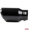 Duslintuvo antgalis 43-62 mm, nerūdijančio plieno, juodas, AMiO-03169