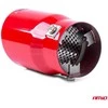 Duslintuvo antgalis 43-62 mm, nerūdijančio plieno, raudonas AMiO-03168