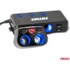 Dvigubas automobilio maitinimo lizdas 2x USB + 1x USB-C 12/24V, max 200W, AMIO-04173