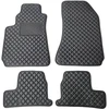 Eko odos kilimėliai QuiltyMats ALFA Romeo BRERA 2005-2010m. (Juoda / juodos siūlės)