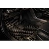 Eko odos kilimėliai QuiltyMats AUDI A7 2018-2025m. (Juoda / pilkos siūlės)
