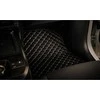 Eko odos kilimėliai QuiltyMats AUDI A7 2018-2025m. (Juoda / pilkos siūlės)