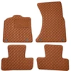 Eko odos kilimėliai QuiltyMats AUDI Q5 2008-2016m. (Ruda / rudos siūlės)