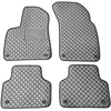 Eko odos kilimėliai QuiltyMats AUDI Q7 nuo 2015m. (Pilka / pilkos siūlės)