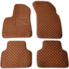 Eko odos kilimėliai QuiltyMats AUDI Q7 nuo 2015m. (Ruda / rudos siūlės)