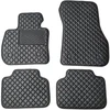 Eko odos kilimėliai QuiltyMats BMW 2 ser. 2014-2021m. (F45) (Juoda / juodos siūlės)