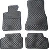 Eko odos kilimėliai QuiltyMats BMW 5 ser. 2016-2023m. (G30/G31) (Juoda / juodos siūlės)