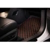 Eko odos kilimėliai QuiltyMats DODGE JOURNEY 2008-2020m. (Juoda / raudonos siūlės)
