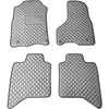 Eko odos kilimėliai QuiltyMats DODGE RAM 2009-2019m. (Pilka / pilkos siūlės)