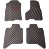 Eko odos kilimėliai QuiltyMats DODGE RAM 2009-2019m. (Juoda / raudonos siūlės)
