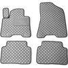 Eko odos kilimėliai QuiltyMats HYUNDAI TUCSON 2015-2021m. (3 karta (TL)) (Pilka / pilkos siūlės)