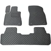 Eko odos kilimėliai QuiltyMats LEXUS RX 2015-2022m. (Juoda / juodos siūlės)