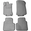 Eko odos kilimėliai QuiltyMats MERCEDES-BENZ R-class W251 2005-2015m. (Pilka / pilkos siūlės)