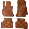 Eko odos kilimėliai QuiltyMats MERCEDES-BENZ E-class W213 2016-2023m. (Ruda / rudos siūlės)