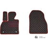 Eko odos kilimėliai QuiltyMats MERCEDES-BENZ SLK-class R230 2001-2011m. (Juoda / raudonos siūlės)