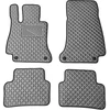 Eko odos kilimėliai QuiltyMats MERCEDES-BENZ E-class W213 2016-2023m. (Pilka / pilkos siūlės)