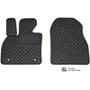 Eko odos kilimėliai QuiltyMats OPEL COMBO 2012-2017m. (Juoda / juodos siūlės)