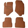 Eko odos kilimėliai QuiltyMats PEUGEOT 208 nuo 2019m. (Ruda / rudos siūlės)