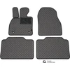 Eko odos kilimėliai QuiltyMats PEUGEOT 407 2004-2010m. (Coupe) (Pilka / pilkos siūlės)
