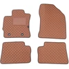 Eko odos kilimėliai QuiltyMats TOYOTA AURIS 2012-2019m. (Ruda / rudos siūlės)