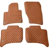 Eko odos kilimėliai QuiltyMats VOLKSWAGEN TOUAREG 2010-2018m. (Ruda / rudos siūlės)