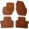 Eko odos kilimėliai QuiltyMats VOLVO S80 2006-2016m. (Ruda / rudos siūlės)