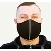 ES Daugkartinio naudojimo apsauginė veido kaukė 1 vnt. (Juoda)
