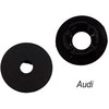 ES Kilimėlio laikiklis, apvalus, juodas (Audi)