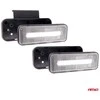 Gabaritinis LED žibintas AMiO OM-02-W, stačiakampis, baltas