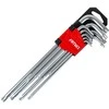 Ilgieji TORX raktai, 230 mm, 9 vnt. TKL AMIO-01039