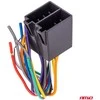Integruota ISO CCA 13 PIN vyriška jungtis, 5A, 12V, AMIO-04445