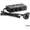 Išplėtimo lizdas su voltmetru, USB ir USB-C 12–24 V, AMIO-03781