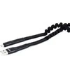 Amio Tvirtas 1,2 m USB / micro USB kabelis su nailoniniu apvalkalu