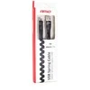Amio Tvirtas 1,2 m USB / micro USB kabelis su nailoniniu apvalkalu