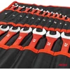 Kombinuotų raktų rinkinys, 6–32 mm, CrV, 25 vnt., AMIO-04977