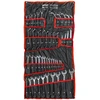 Kombinuotų raktų rinkinys, CrV, 47 vnt., AMIO-04982