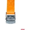 Krovinių tvirtinimo diržas su savispaudžiu užsegimu 5 m x 25 mm, AMIO-03292